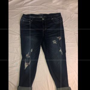 Maurice’s Plus Size Cropped Jeans